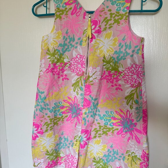 Tommy Bahama Girls Sleeveless lined dress‎ flowers pink Size 8 - Picture 3 of 7